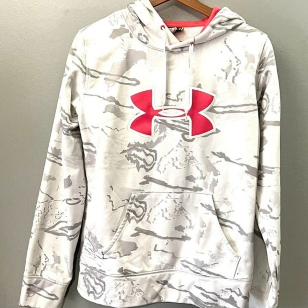 Under Armour Hoodie Small Women’s Snow Camouflage
